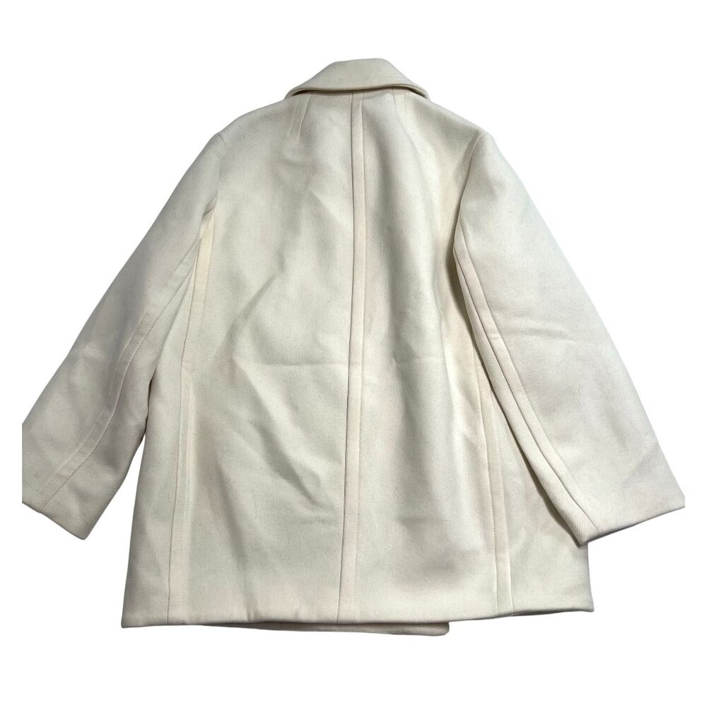 Mango Selection Double Breasted Virgin Wool Coat … - image 3